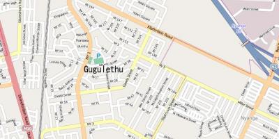 નકશો gugulethu કેપ ટાઉન