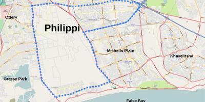 નકશો philippi કેપ ટાઉન