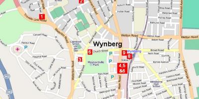  નકશો wynberg કેપ ટાઉન